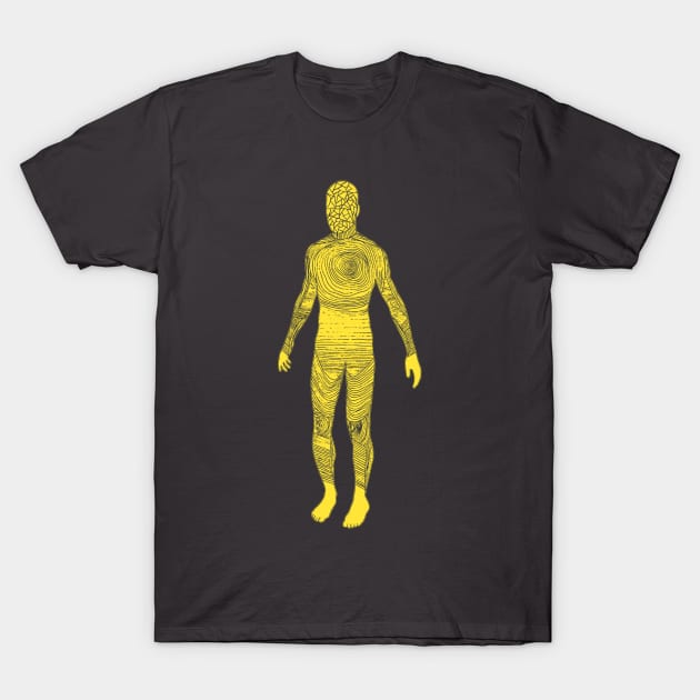 Whole Body Broken Man T-Shirt by StillInBeta